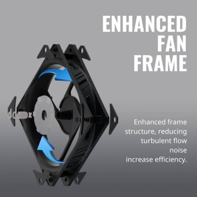 Ventoinha 120mm Cooler Master SickleFlow 120 ARGB 3in1 | ByteNova
