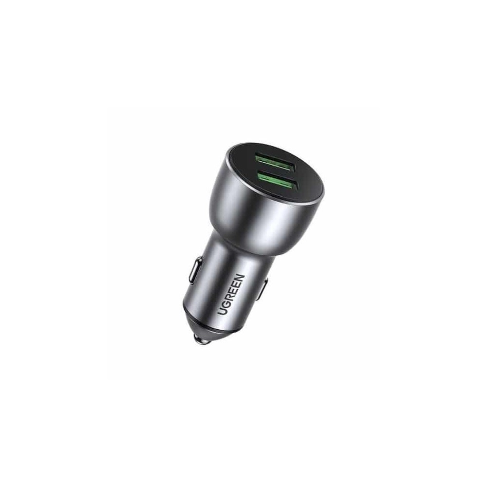 Carregador de Isqueiro UGREEN CD213 36W Dual USB QC Fast | ByteNova