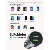 Carregador de Isqueiro UGREEN CD213 36W Dual USB QC Fast | ByteNova