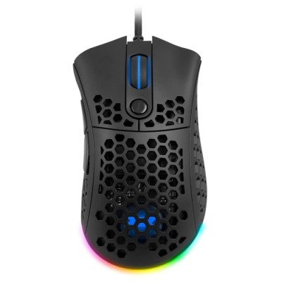 Rato Gaming Óptico 1Life gm:splinter RGB 6400DPI Preto | ByteNova