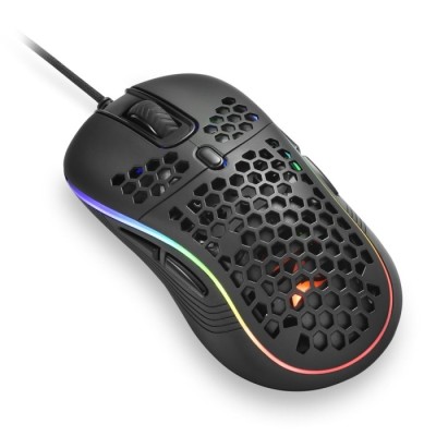 Rato Gaming Óptico Sharkoon Light² S 6200DPI RGB Preto | ByteNova