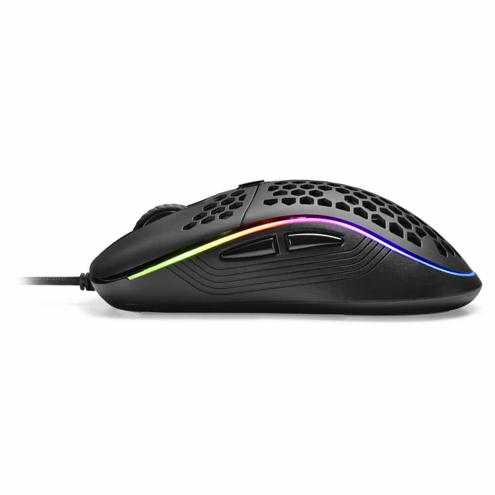 Rato Gaming Óptico Sharkoon Light² S 6200DPI RGB Preto | ByteNova