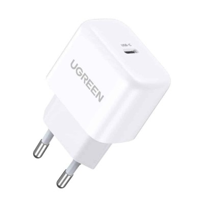 Carregador UGREEN CD241 20W Mini PD Fast Charger USB-C | ByteNova
