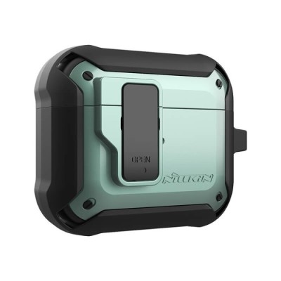 Capa protetora rebatida Nillkin AirPods 3 Verde | ByteNova