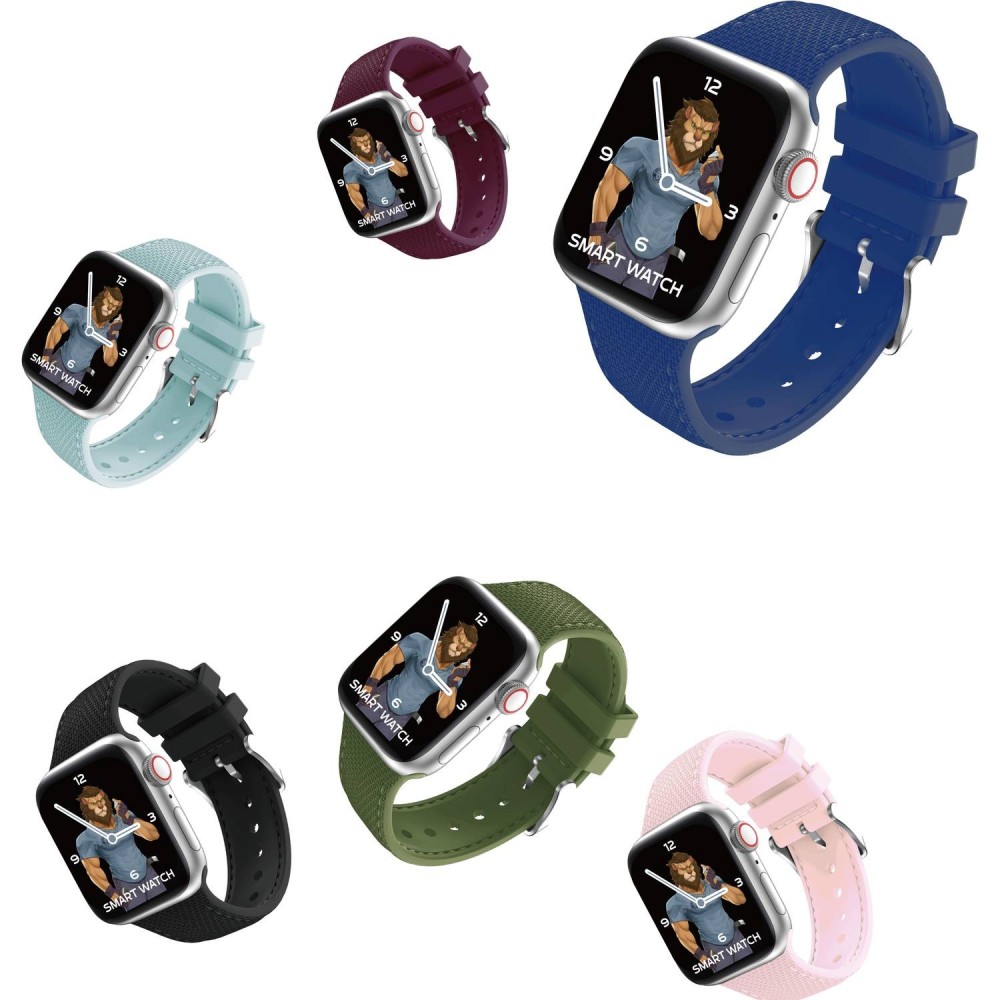 Bracelete Green Lion Elite Silicone Ajustável p/ Apple | ByteNova