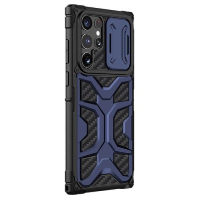 Capa Nillkin Adventurer p/Samsung Galaxy S22 Ultra (Azul) | ByteNova