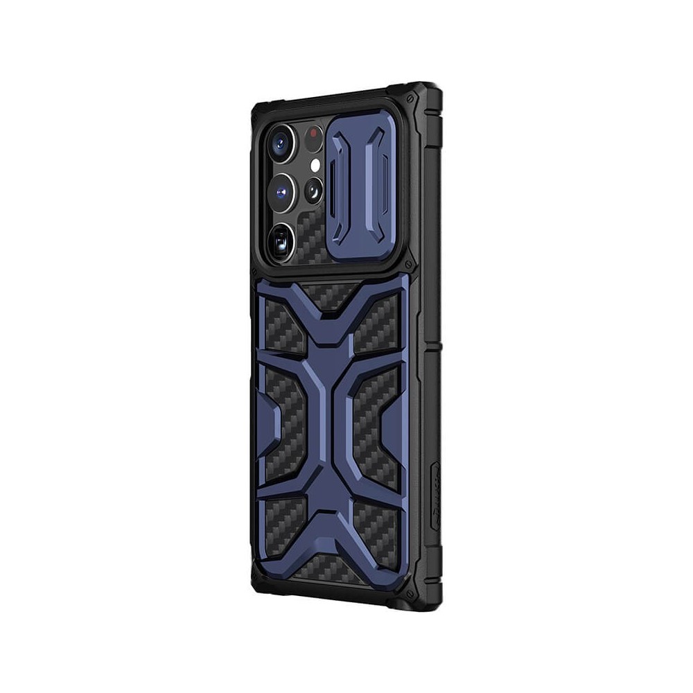 Capa Nillkin Adventurer p/Samsung Galaxy S22 Ultra (Azul) | ByteNova
