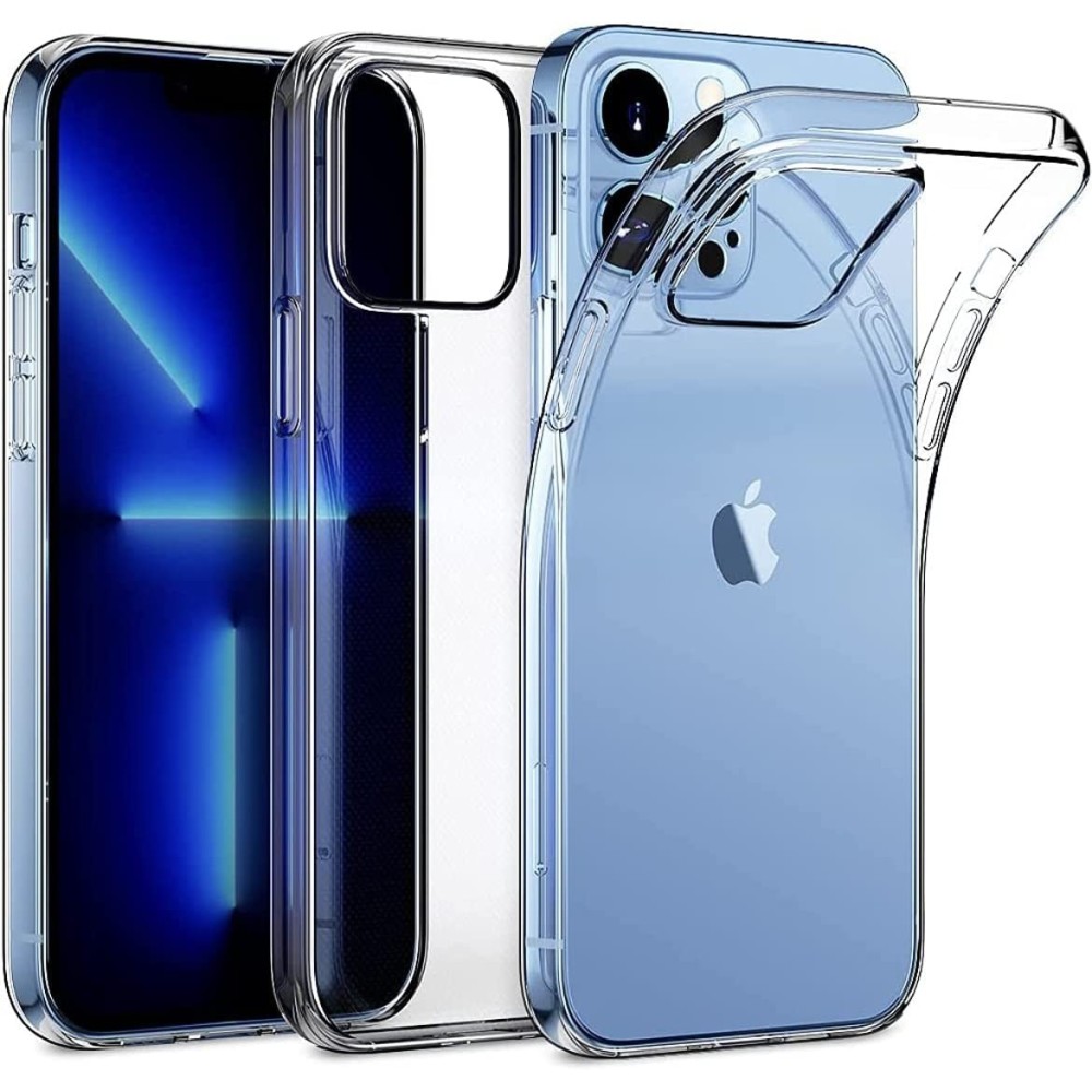Capa transparente Platina p/ iPhone 13 Pro Max | ByteNova