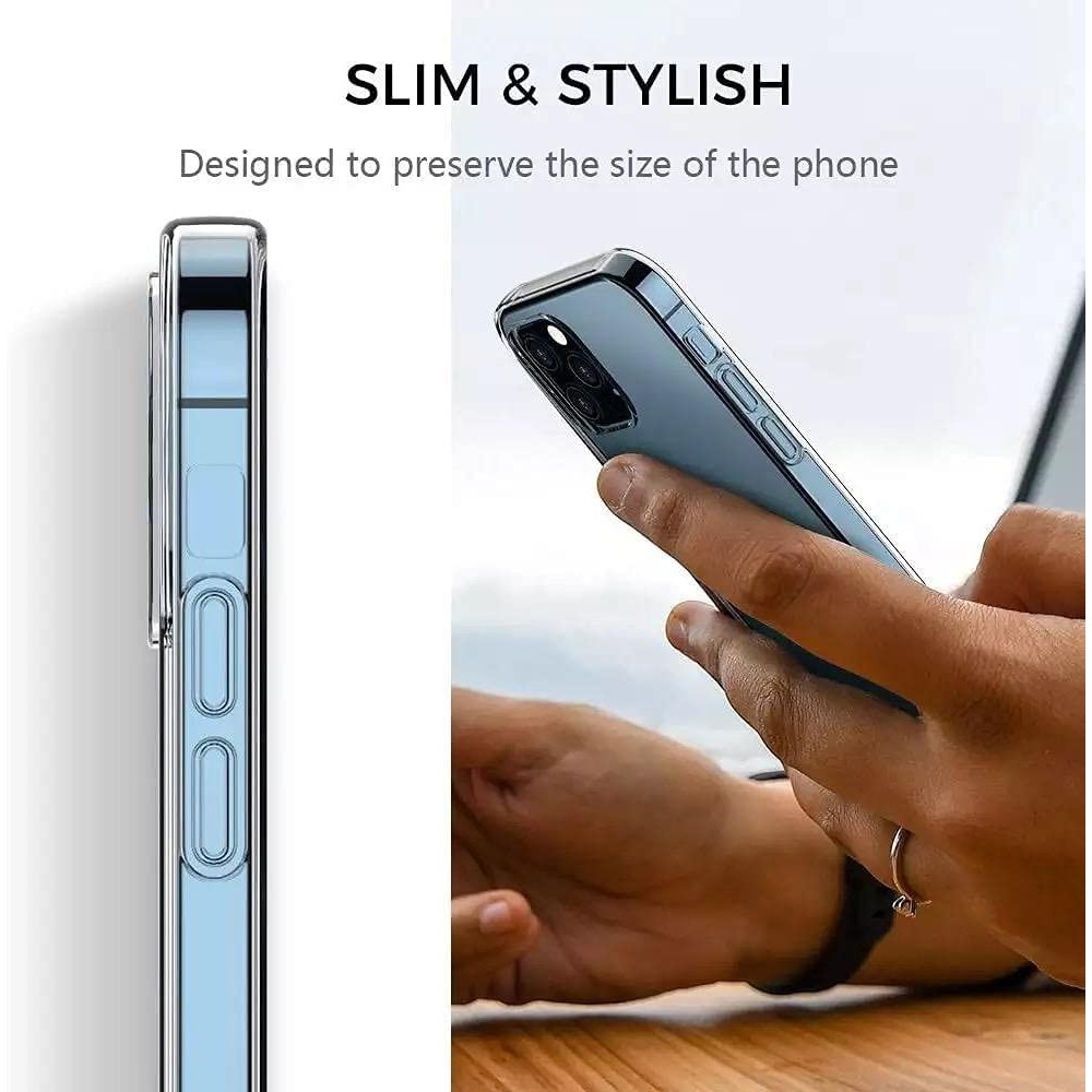 Capa transparente Platina p/ iPhone 13 Pro Max | ByteNova