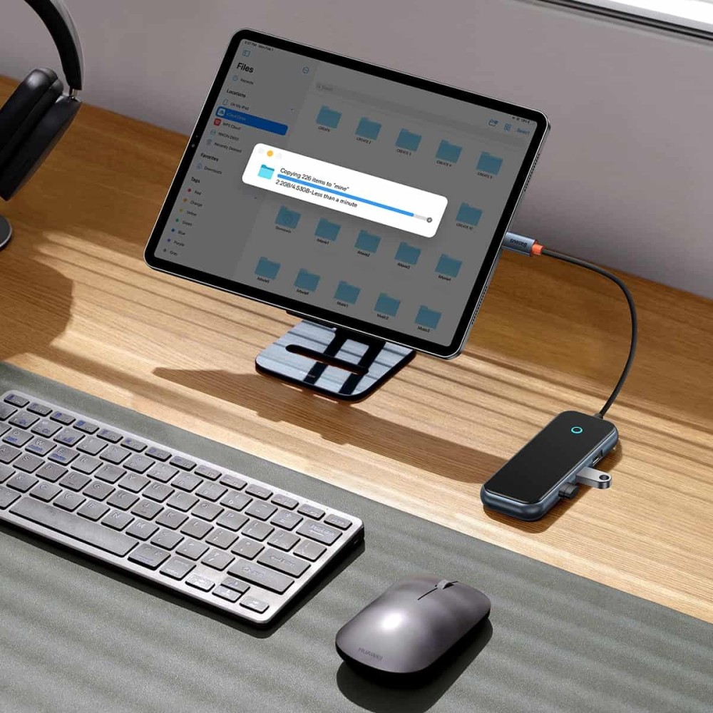 Adaptador Hub USB C Baseus AcmeJoy 7-Port Type-C HUB | ByteNova