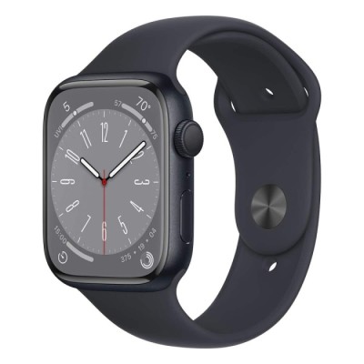 Apple Watch Series 8 GPS 45mm Alumínio Meia-Noite c/ | ByteNova
