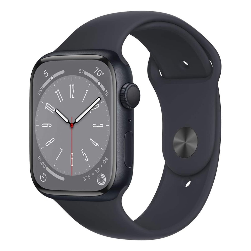 Apple Watch Series 8 GPS 45mm Alumínio Meia-Noite c/ | ByteNova