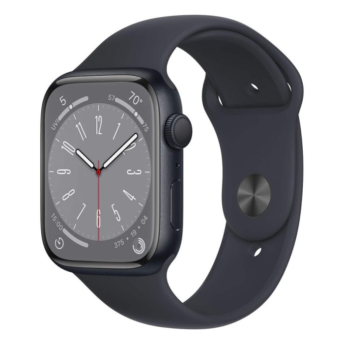 Apple Watch Series 8 GPS 45mm Alumínio Meia-Noite c/ | ByteNova