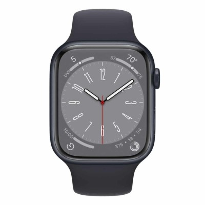 Apple Watch Series 8 GPS 45mm Alumínio Meia-Noite c/ | ByteNova