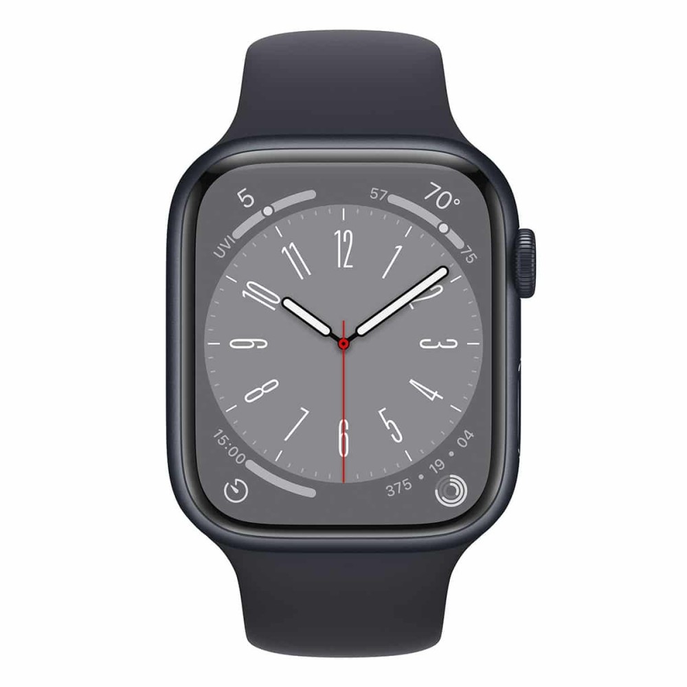 Apple Watch Series 8 GPS 45mm Alumínio Meia-Noite c/ | ByteNova