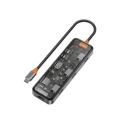 Hub Docking Station Multifuncional Tipo C 8 em 1 WiWU | ByteNova