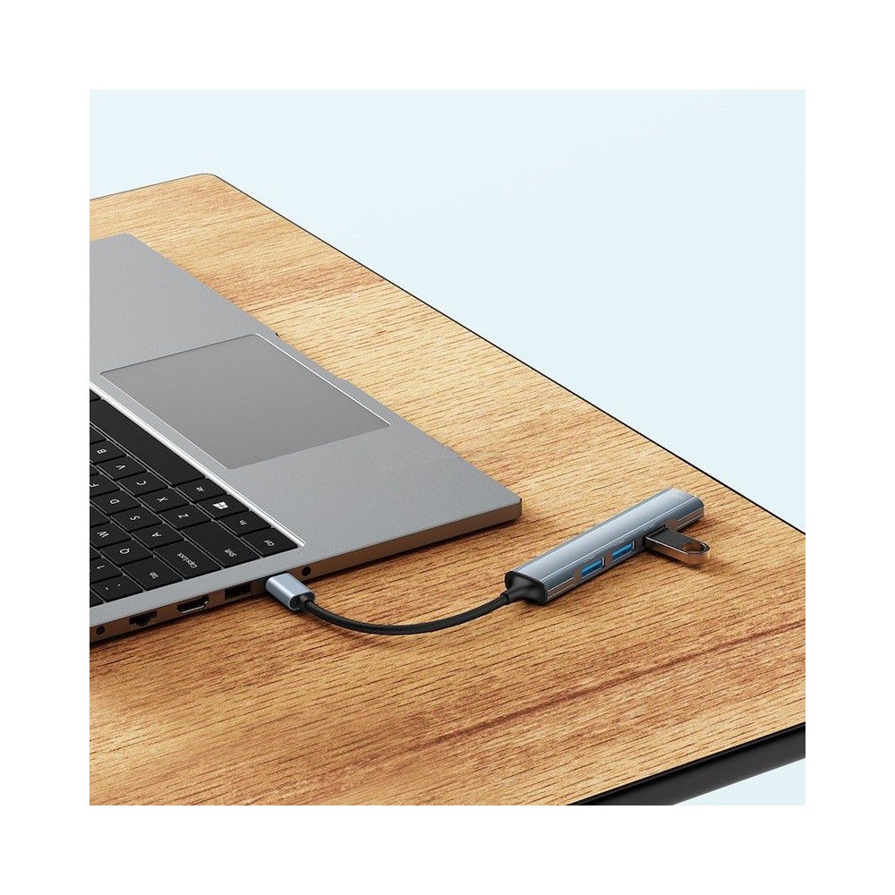 HUB USB-C para USB-A de 4 portas Yesido | ByteNova