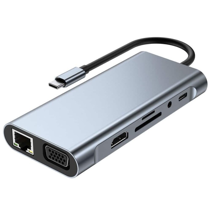 Hub USB C Multi-portas 11 em 1 Com suporte a 4K | ByteNova