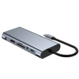 Hub USB C Multi-portas 11 em 1 Com suporte a 4K | ByteNova