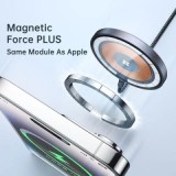 Carregador Qi Wireless Magnético Mcdodo 15W Transparente | ByteNova