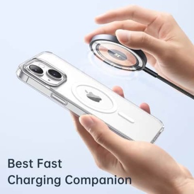 Carregador Qi Wireless Magnético Mcdodo 15W Transparente | ByteNova