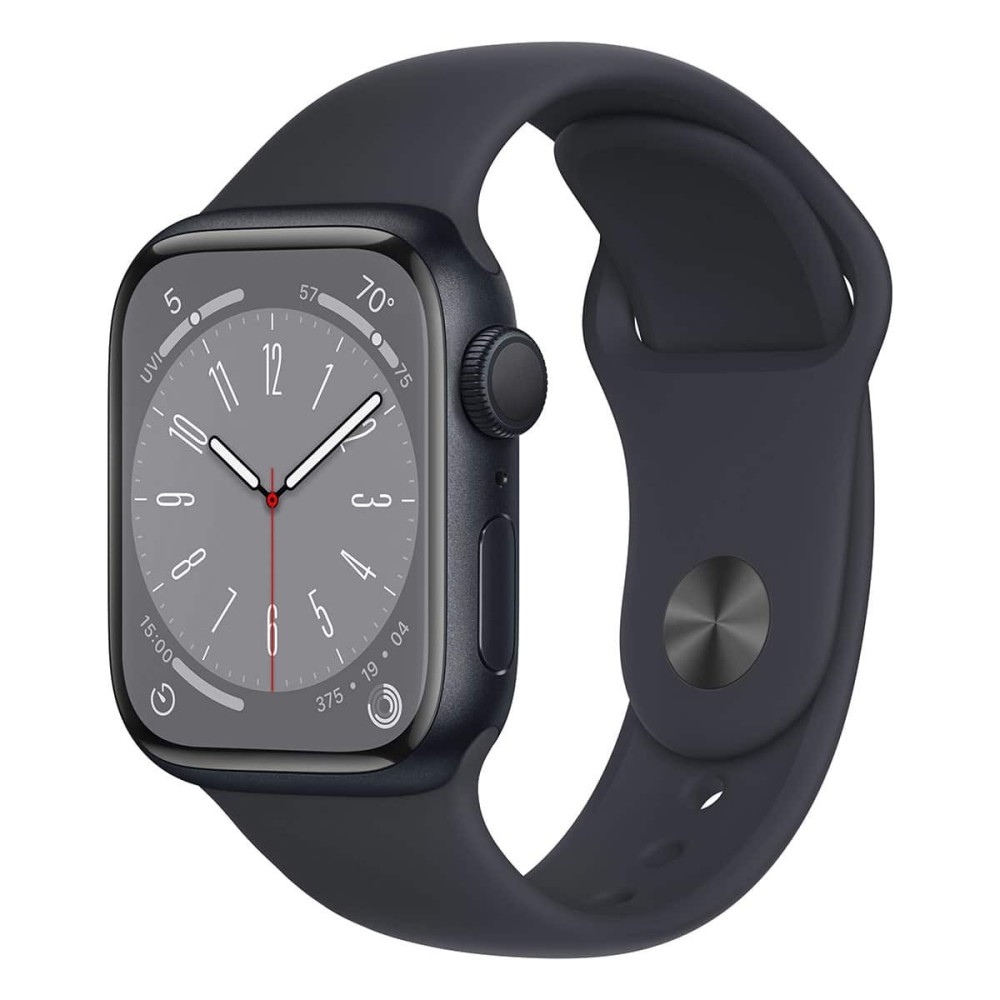 Apple Watch Series 8 GPS 41mm Alumínio Meia-Noite c/ | ByteNova