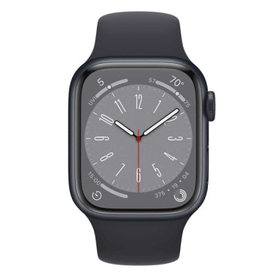 Apple Watch Series 8 GPS 41mm Alumínio Meia-Noite c/ | ByteNova