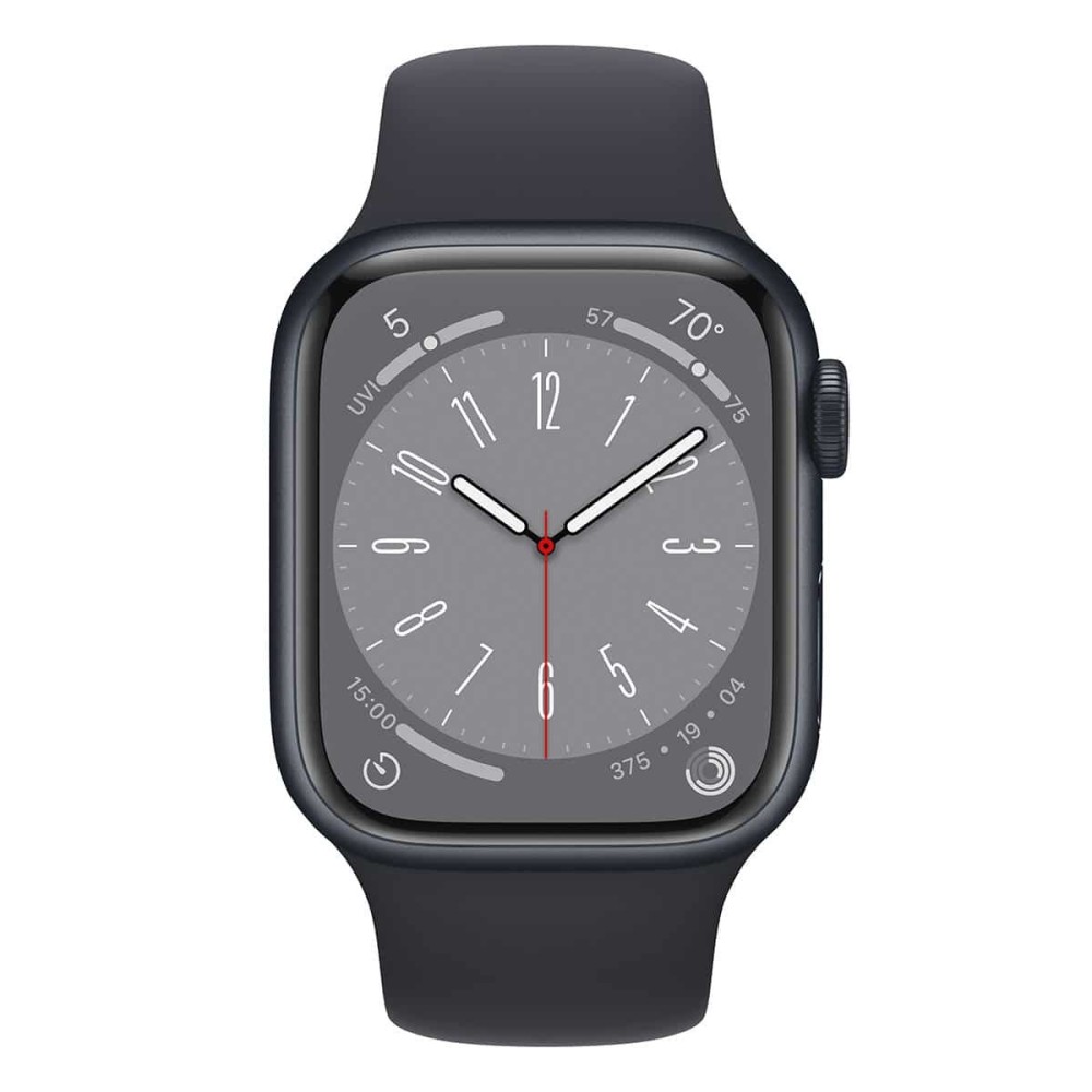 Apple Watch Series 8 GPS 41mm Alumínio Meia-Noite c/ | ByteNova