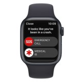 Apple Watch Series 8 GPS 41mm Alumínio Meia-Noite c/ | ByteNova