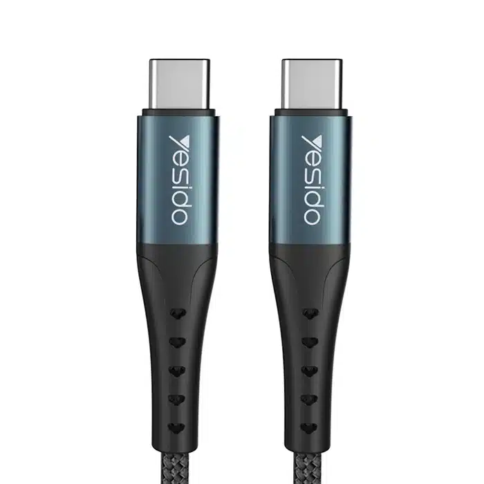 Cabo de Dados Dual Type C Super Resistente PD60W Nylon 3m | ByteNova