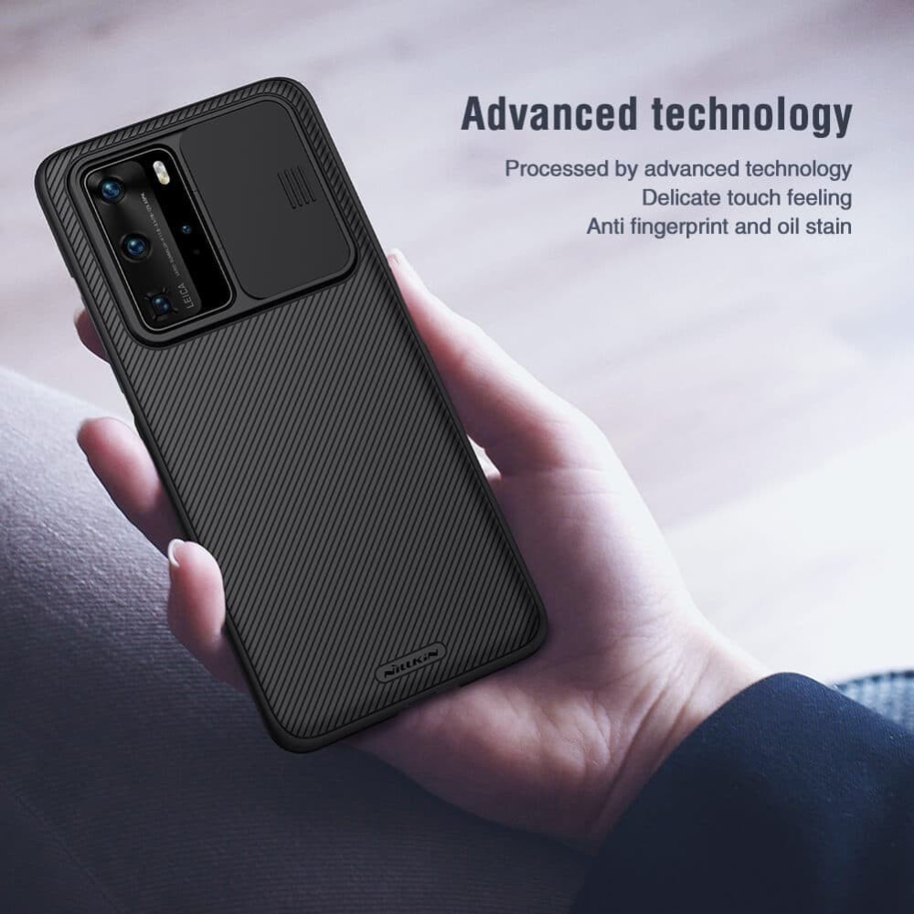 Capa Nillkin CamShield for Huawei P40 Pro – Preta | ByteNova