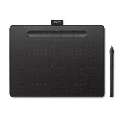 Mesa Digitalizadora Wacom Intuos M Bluetooth Preta + Pen | ByteNova
