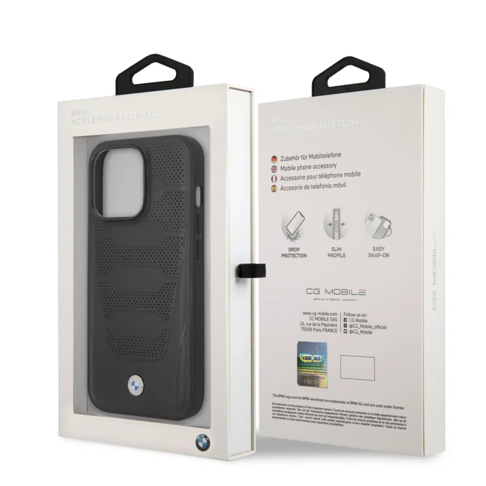 BMW Capa em Couro Genuíno c/ Magsafe (Certificada) – | ByteNova