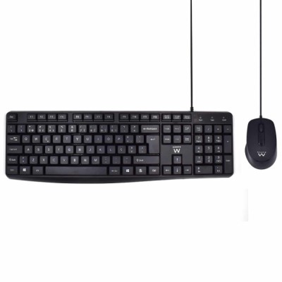 Teclado + Rato Ewent EW3007 PT Preto | ByteNova