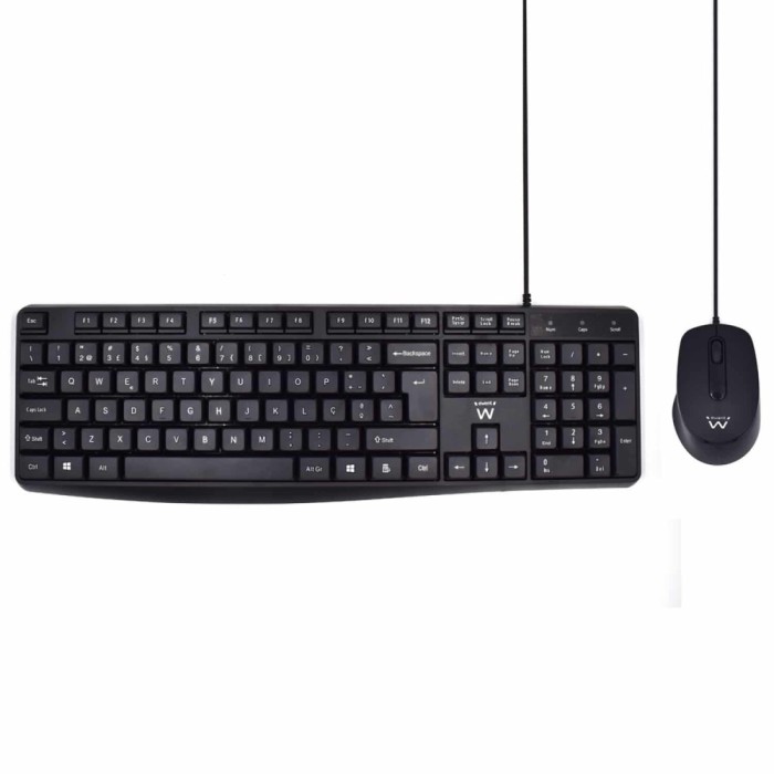 Teclado + Rato Ewent EW3007 PT Preto | ByteNova