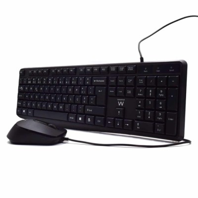 Teclado + Rato Ewent EW3007 PT Preto | ByteNova