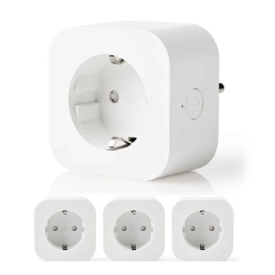 Nedis Pack 3x Tomadas Inteligentes Wi-fi 3680W Smartlife | ByteNova