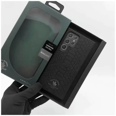 Capa Santa Barbara Knight Series Leather BackCase p/ | ByteNova