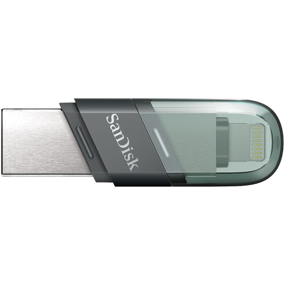 SanDisk 64GB iXpand 2 em 1 Pen Drive p/ Apple iPhone e | ByteNova