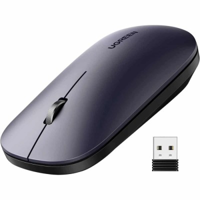 Rato Óptico UGREEN MU001 Portable Slim Silent Wireless | ByteNova