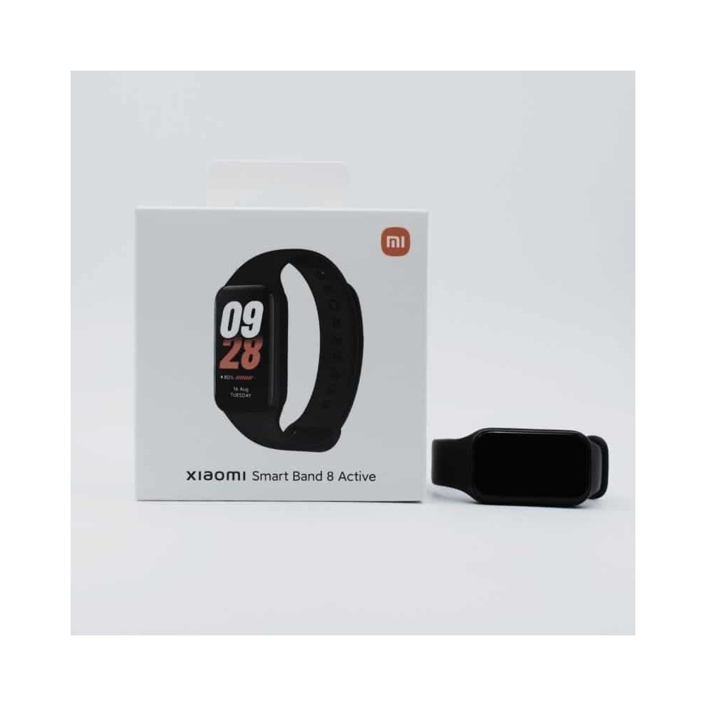Xiaomi Mi Smart Band 8 Active Preto – Pulseira Smartband | ByteNova