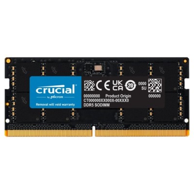 Memória RAM So-Dimm Crucial 8GB (1x8GB) DDR5-4800MHz CL40 | ByteNova