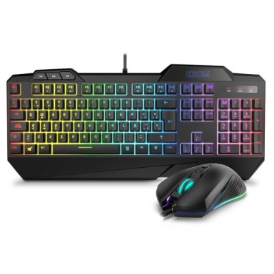 Teclado Gaming Semi-Mecânico + Rato Krom Krusher RGB PT | ByteNova
