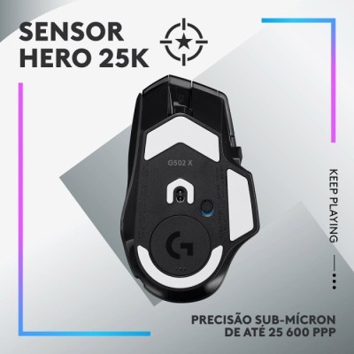 Rato Óptico Logitech G502 X Plus Lightspeed RGB Wireless | ByteNova
