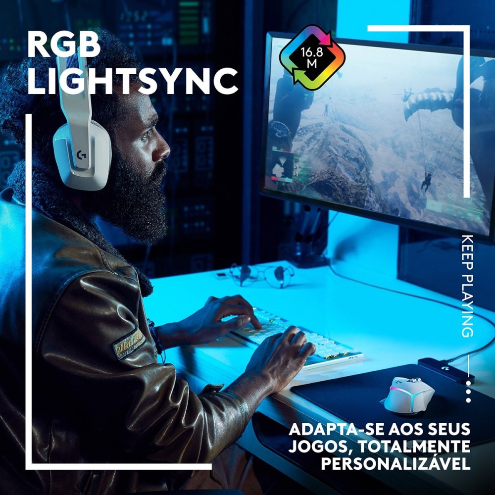 Rato Óptico Logitech G502 X Plus Lightspeed RGB Wireless | ByteNova