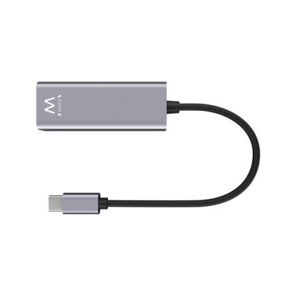 Adaptador de Rede Ewent EW9818 Gigabit USB-C Cinzento | ByteNova