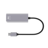 Adaptador de Rede Ewent EW9818 Gigabit USB-C Cinzento | ByteNova
