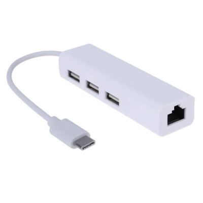Adaptador Multi Splitter Dock USB 4 portas RJ45 100mbps | ByteNova