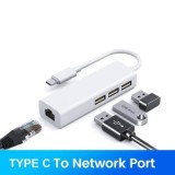 Adaptador Multi Splitter Dock USB 4 portas RJ45 100mbps | ByteNova