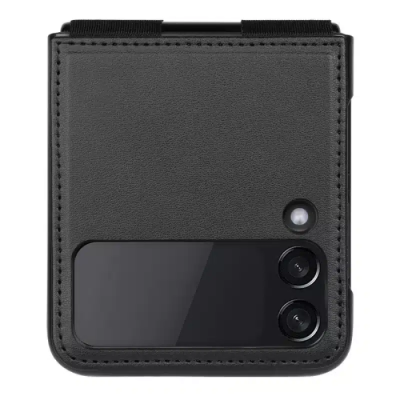 Capa Samsung Galaxy Z Flip4 5G em couro vegano Nillkin | ByteNova
